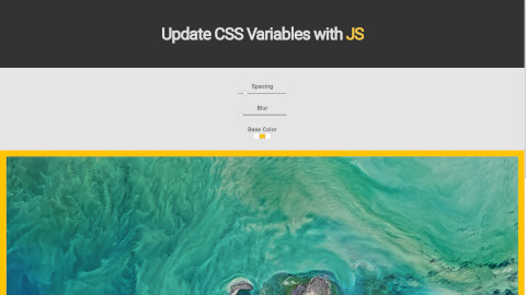 Playing with CSS Variables and JS